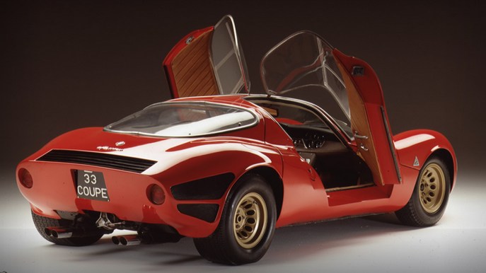 L’Alfa Romeo 33 Stradale votata la più belle tra le auto d’epoca