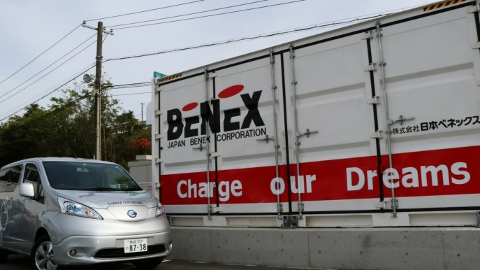 Le batterie di Nissan alimentano lo stabilimento di Benex e Sumitomo