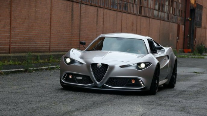 Alfa Romeo Mole Costruzione Artigianale, ecco la 4C inedita
