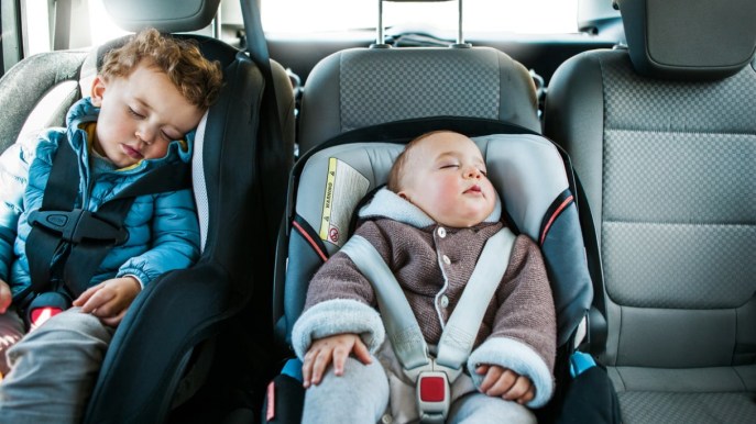 Ecco il primo seggiolino al mondo con airbag integrati
