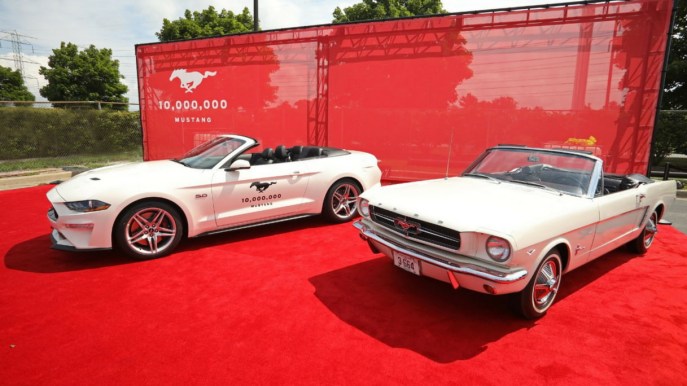 Ford Mustang, 10 milioni di hero car prodotte