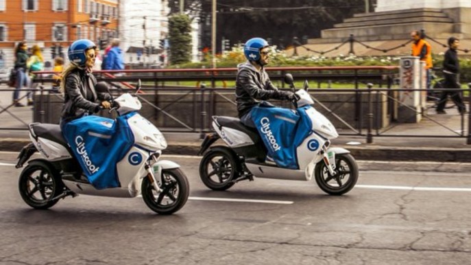 Cityscoot, dopo il successo a Milano gli scooter elettrici arrivano a Roma