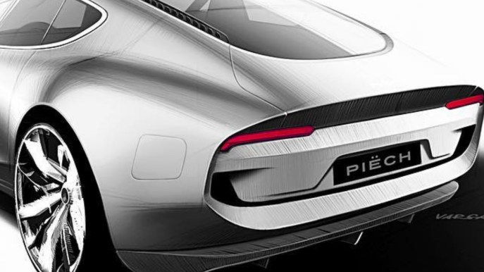 Erede di Porsche debutta al Salone di Ginevra con il bolide elettrico