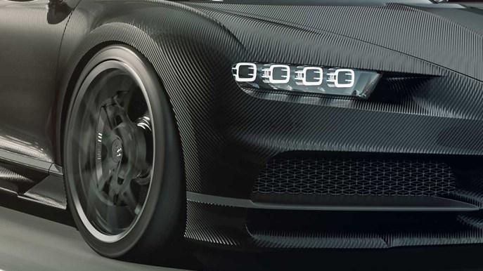 Bugatti, la Voiture Noire sfoggia due eccezionali limited edition