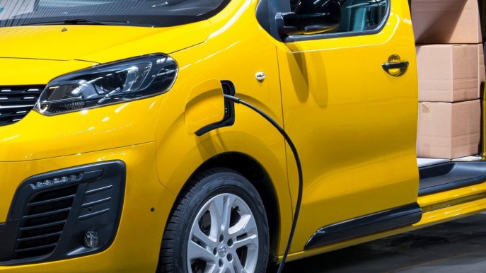 Il nuovo Van elettrico Opel per le consegne a zero emissioni