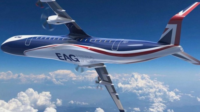 L’aereo ibrido più grande al mondo: primo volo nel 2028