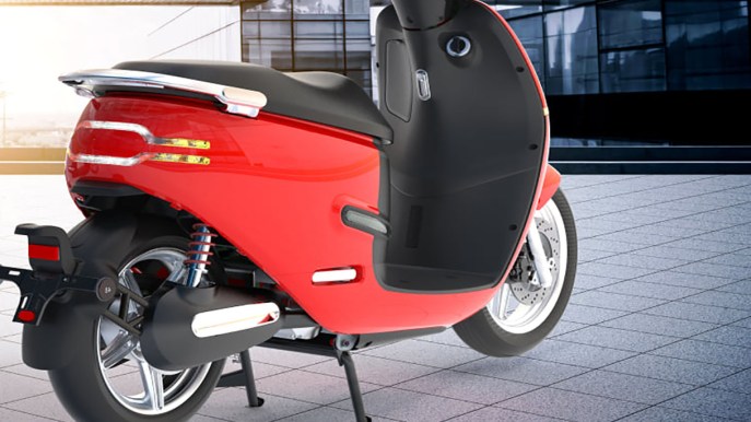 Il nuovo scooter elettrico stiloso e con batterie rimovibili