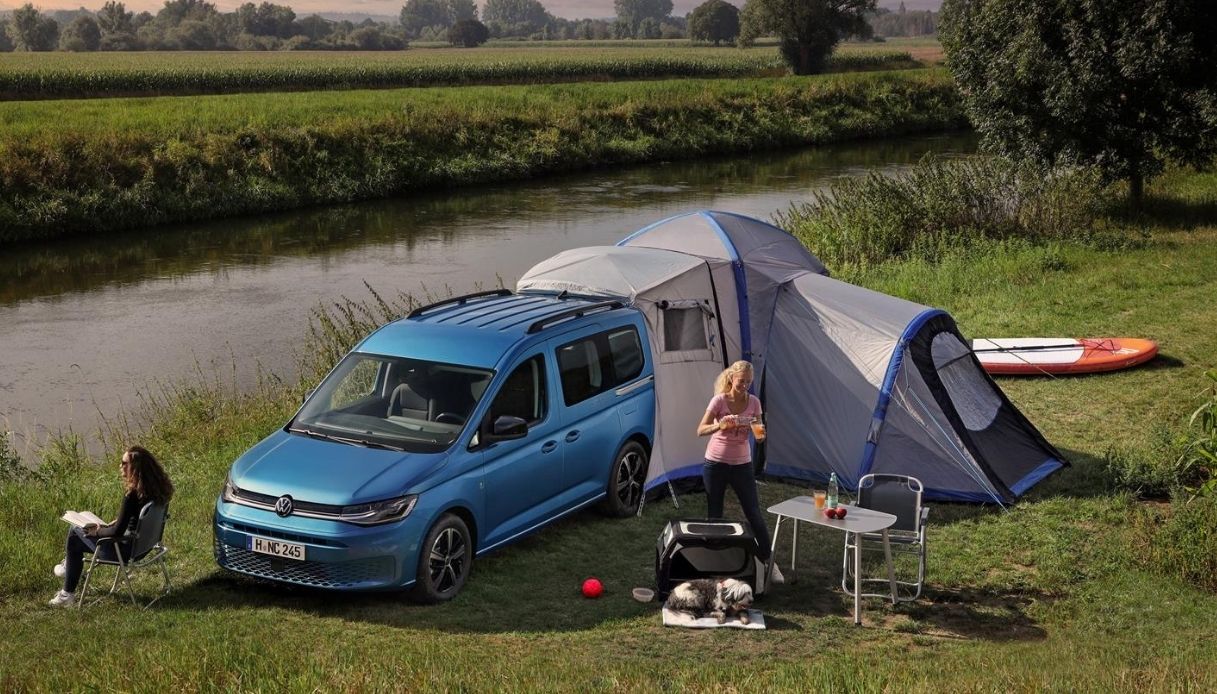 Il camper più amato al mondo Volkswagen Caddy California