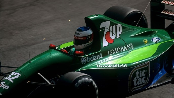 Michael Schumacher, in vendita la mitica Jordan del debutto in F1