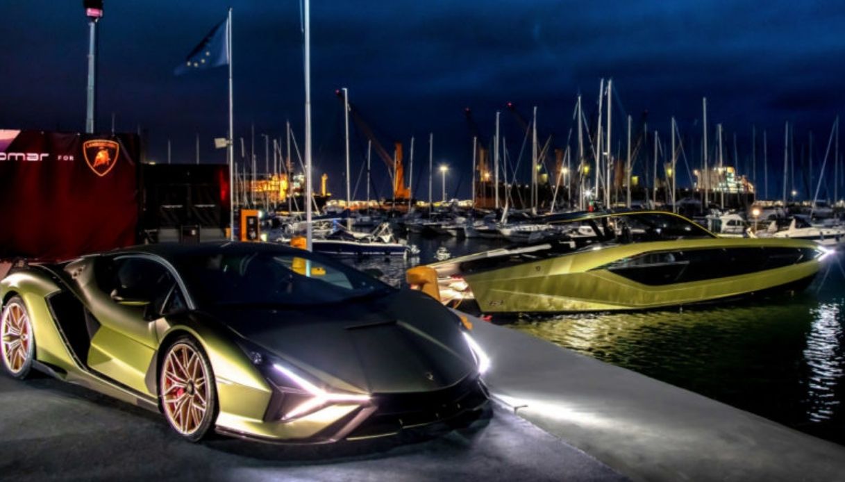 Il primo yacht al mondo firmato Lamborghini