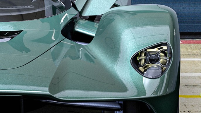Aston Martin svela la hypercar spider da Formula 1