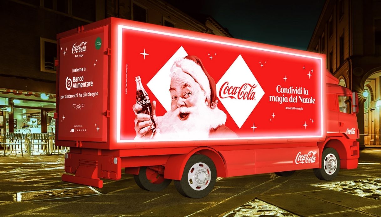 Volvo Truck e la magia del Natale con Coca Cola