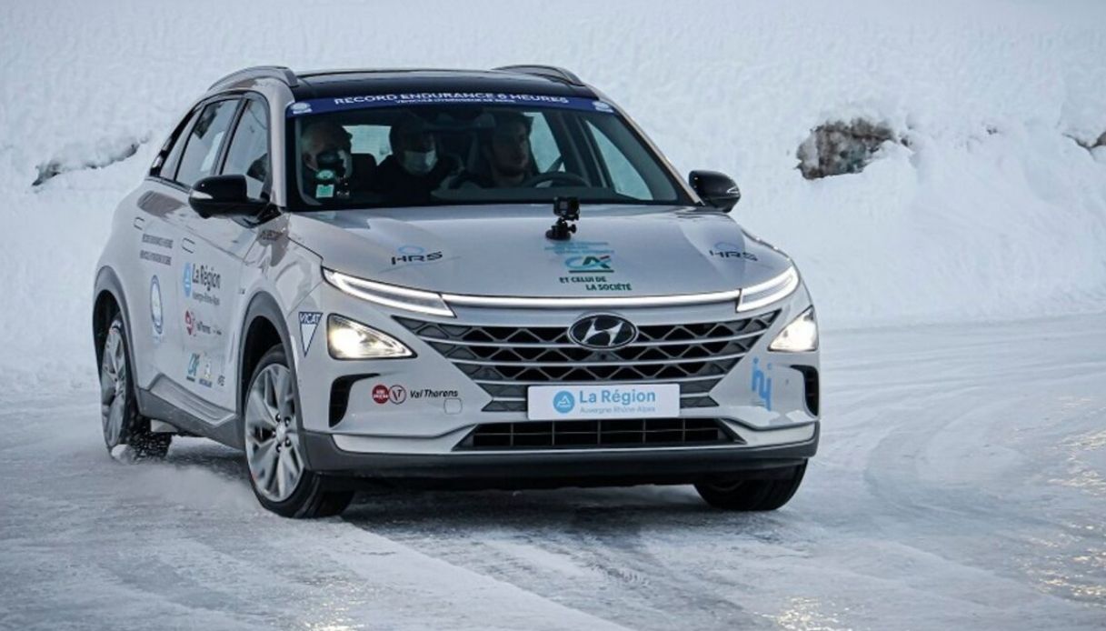 Record in condizioni estreme per Hyundai Nexo