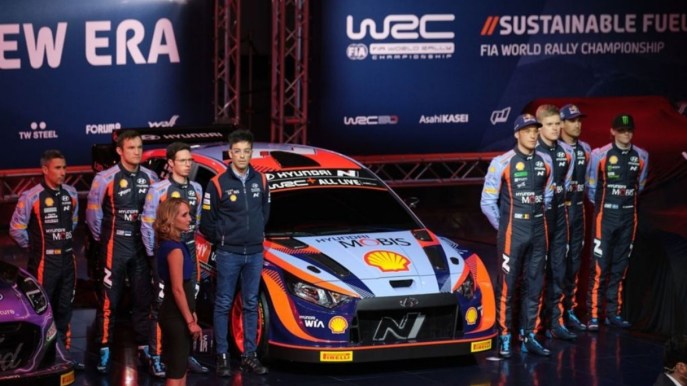 Mondiale Rally 2022: Hyundai presenta il nuovo bolide ibrido