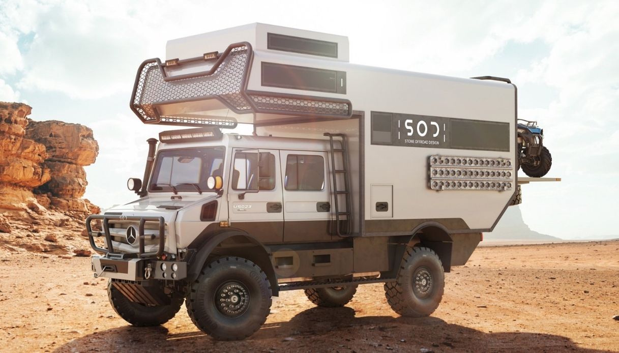 The Sod Rise 4x4 luxury camper