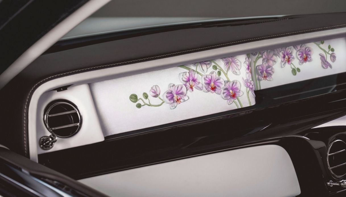 La nuova Rolls Royce Phantom Orchid