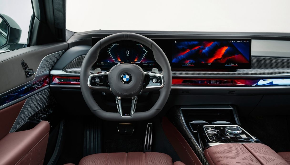Gli interni della nuova BMW Serie 7