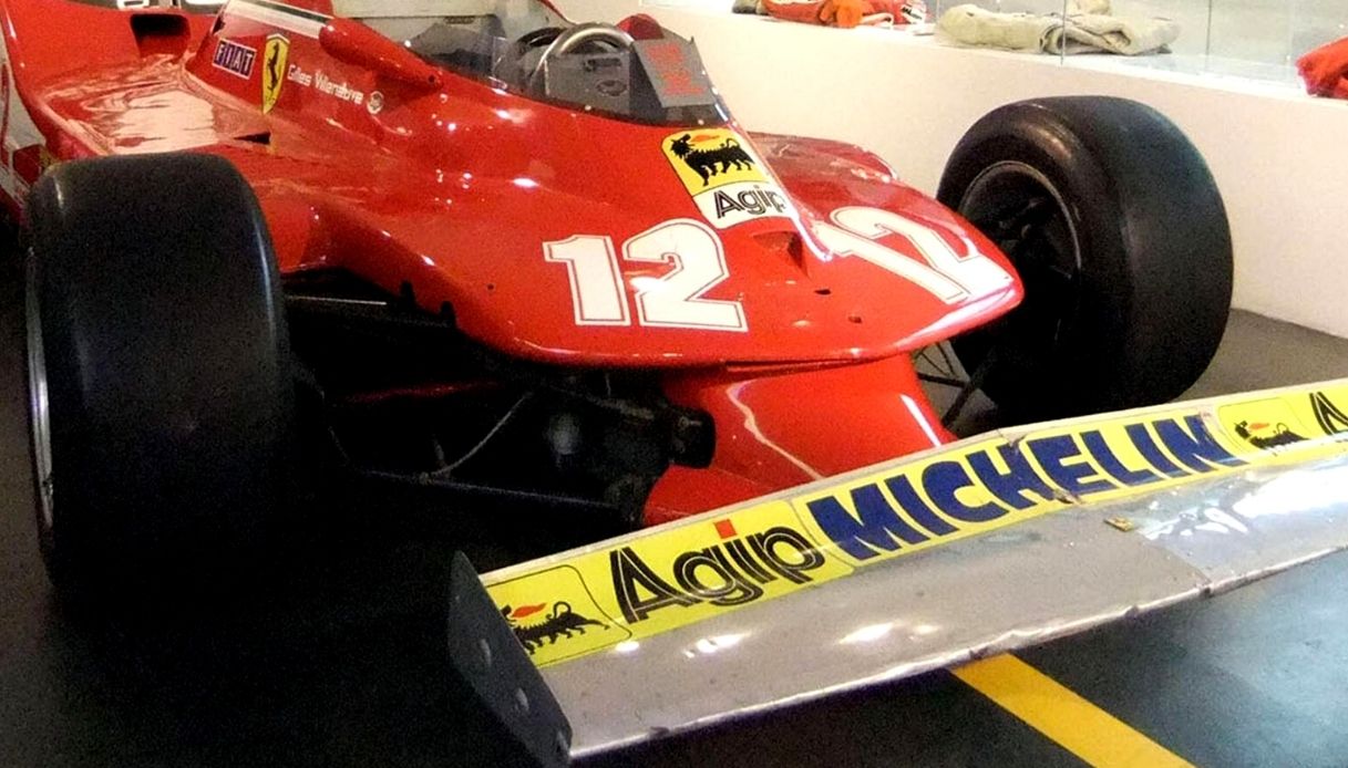 La Ferrari 312 T4 di Gilles Villeneuve