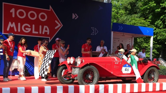 L’Alfa Romeo storica trionfa alla 1000 Miglia