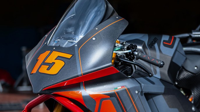 Svelati i dettagli dell’inedita moto Ducati