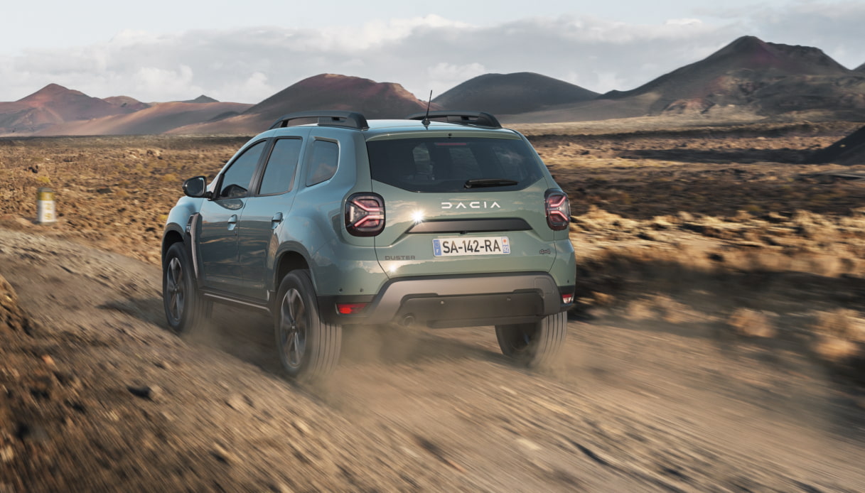 Dacia Duster carattere offroad
