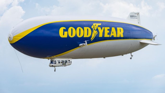Torna in Italia il mitico dirigibile Goodyear: dove vederlo