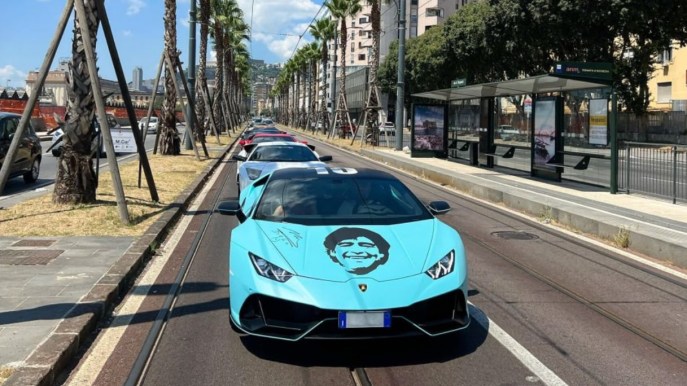Lamborghini Maradona, omaggio al campione argentino