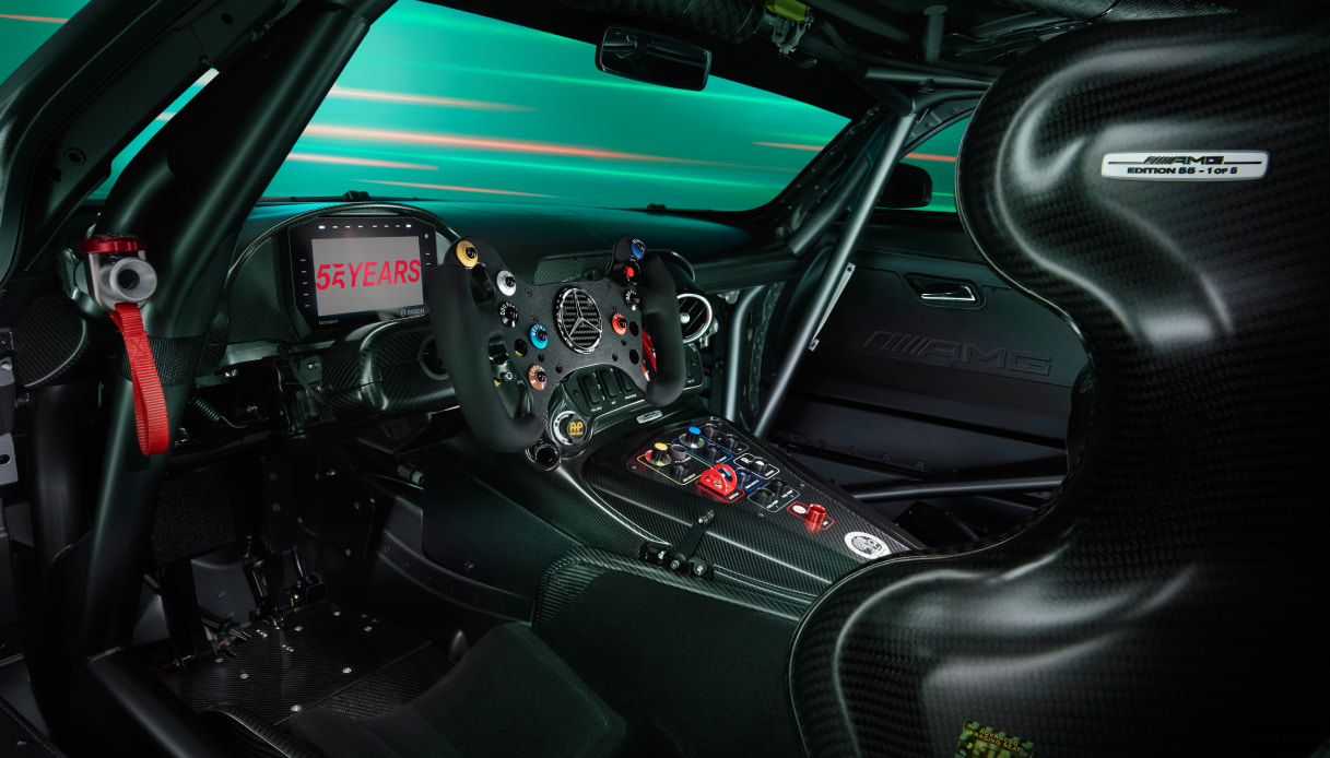 Mercedes-AMG GT3 Edition 55: interni esclusivi