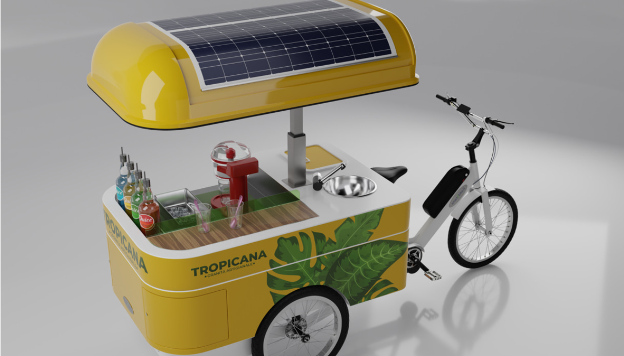 SmartEbike, lo street food del futuro