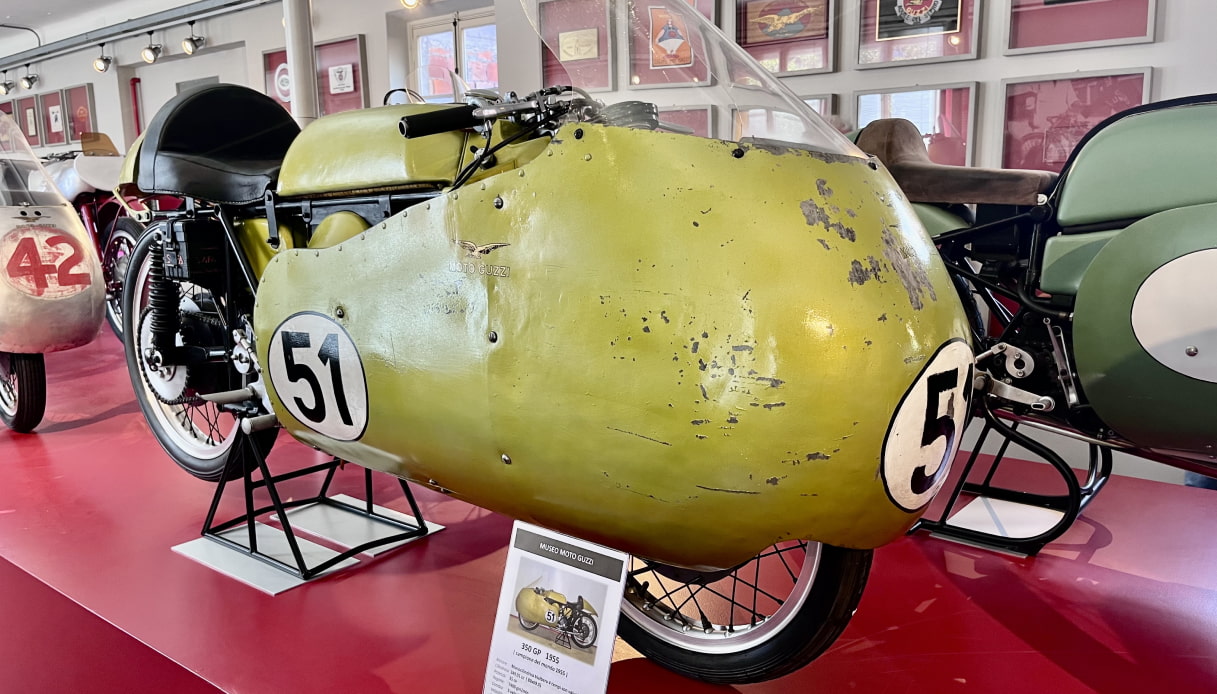 Moto Guzzi 350 GP campione del mondo 1955