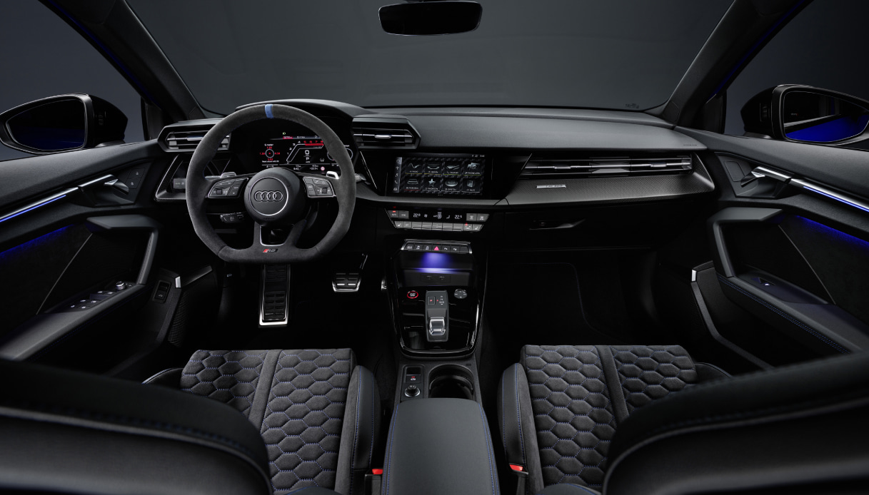 Gli interni della nuova Audi RS 3