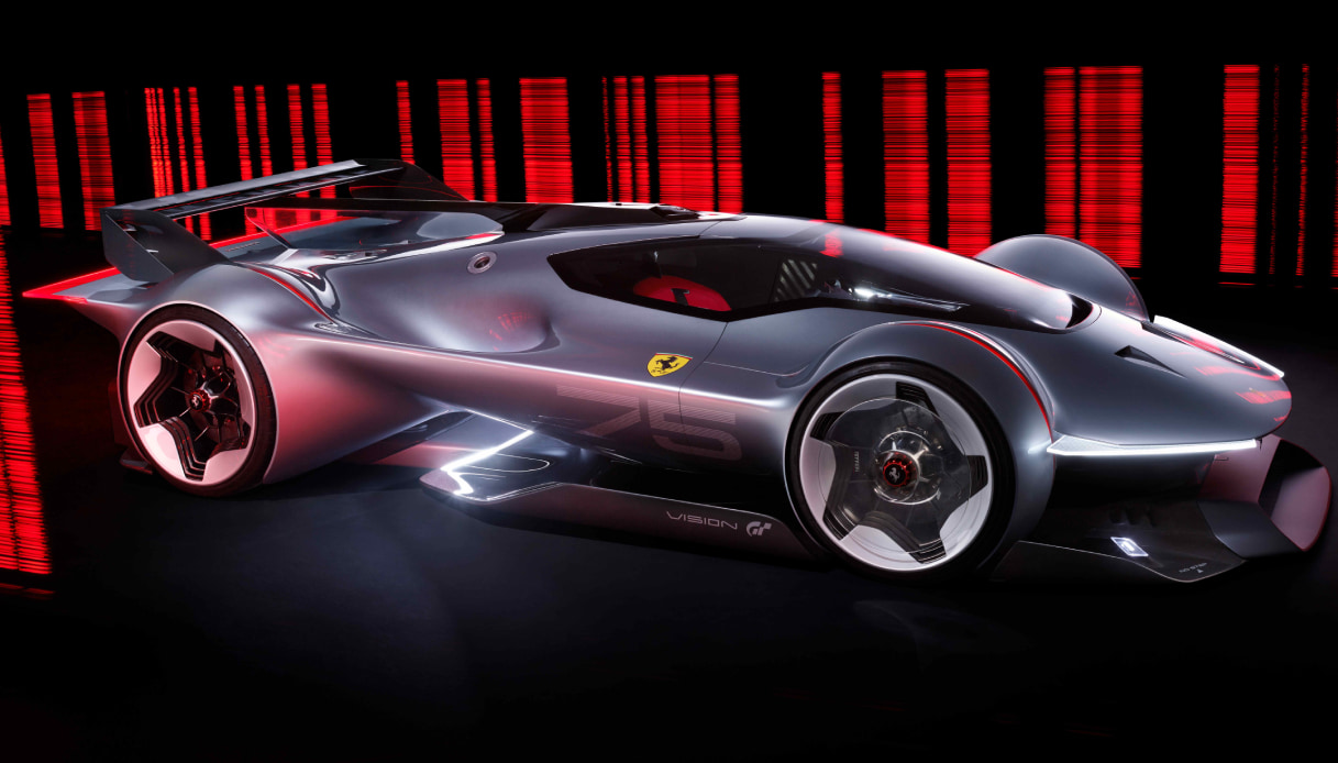 La nuova Ferrari Vision Gran Turismo