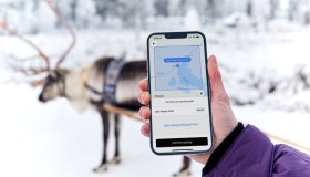 Il nuovo mezzo di Uber: una slitta trainata da renne