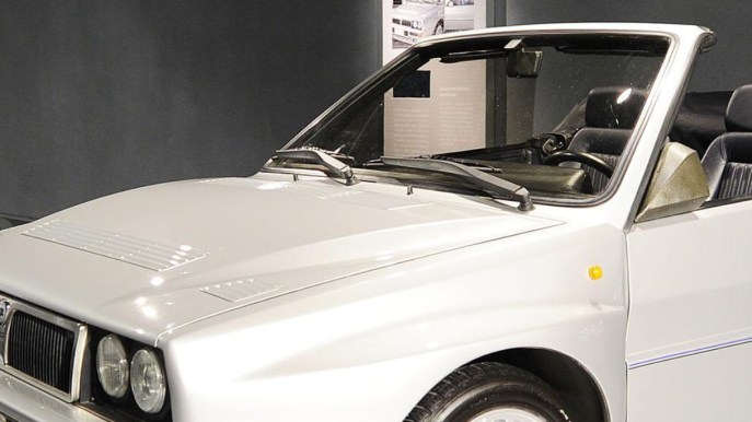 La Lancia Delta cabrio esclusiva di Gianni Agnelli