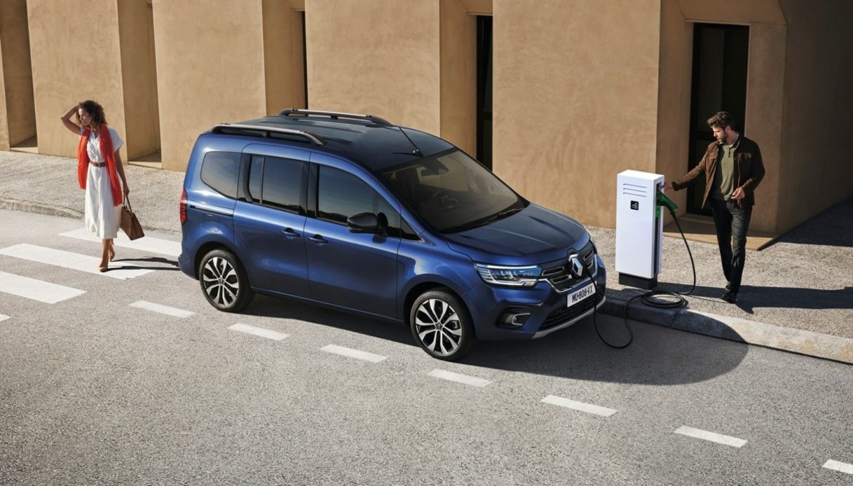 Nuova Renault Kangoo 100% elettrica