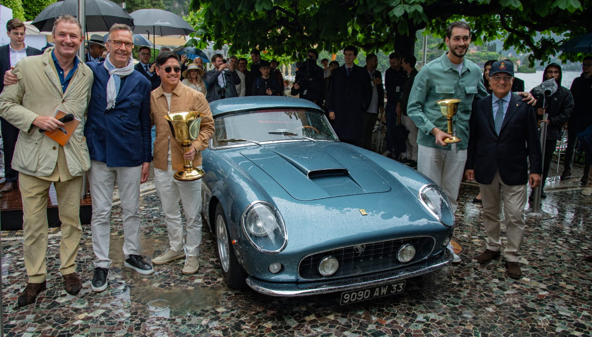 Vittoria a Villa d'Este per la Ferrari 250 GT Spyder California